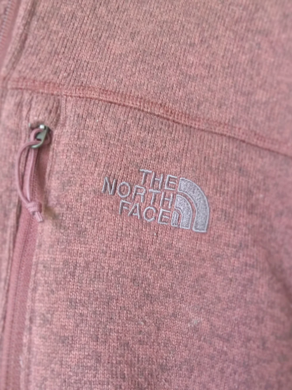 The North Face Men's Hooded Fleece Jacket - Rose Brown
